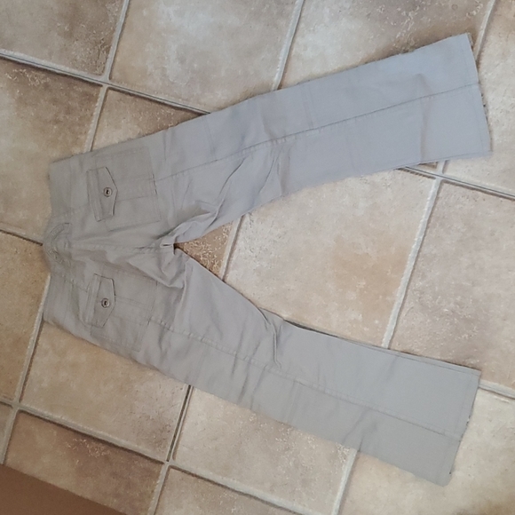 Parasuco demin cult - tan/cream with zippers - new condition - size 25 - Picture 5 of 8